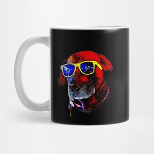 cool dog in sunglasses Mug